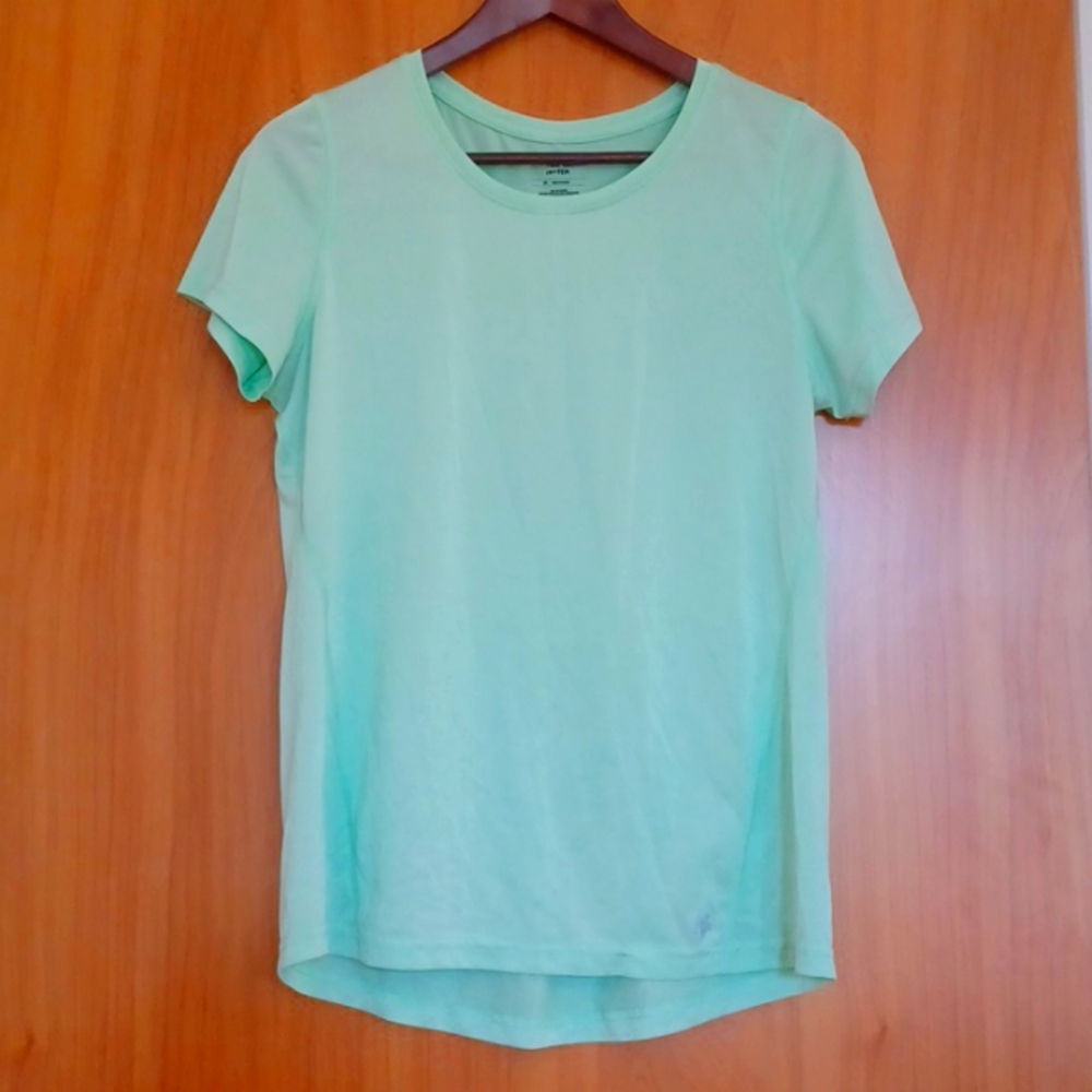 Light Green Tek Gear Loose fit workout top